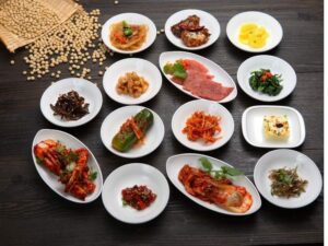 Banchan makanan korea