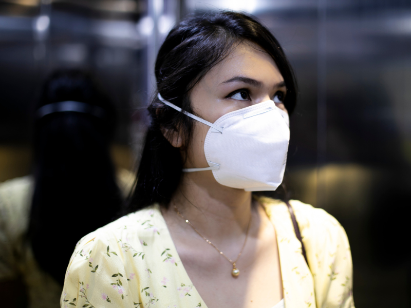 masker N95 untuk polusi udara