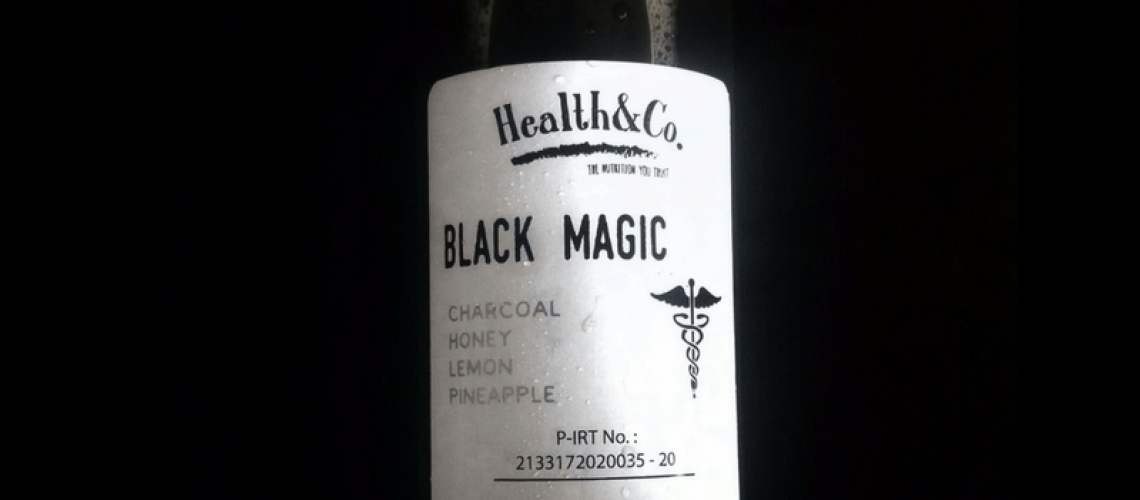 Jus Buah Plus Arang - Black Magic dari Health & Co.